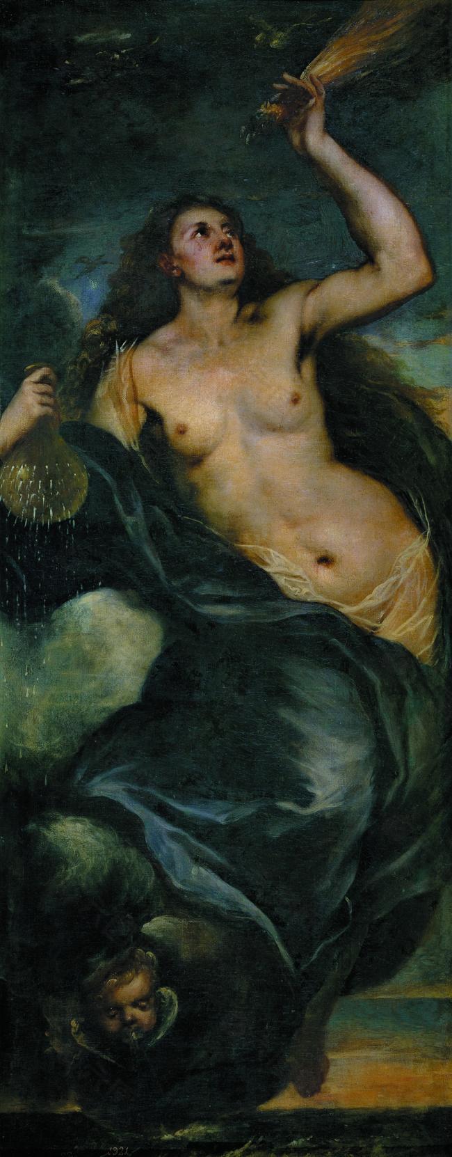 Anonymous - El Aire, 1675-1700荷兰画家Anonymous西方高清宗教人物神话人物古典人物样式主义油画装饰画