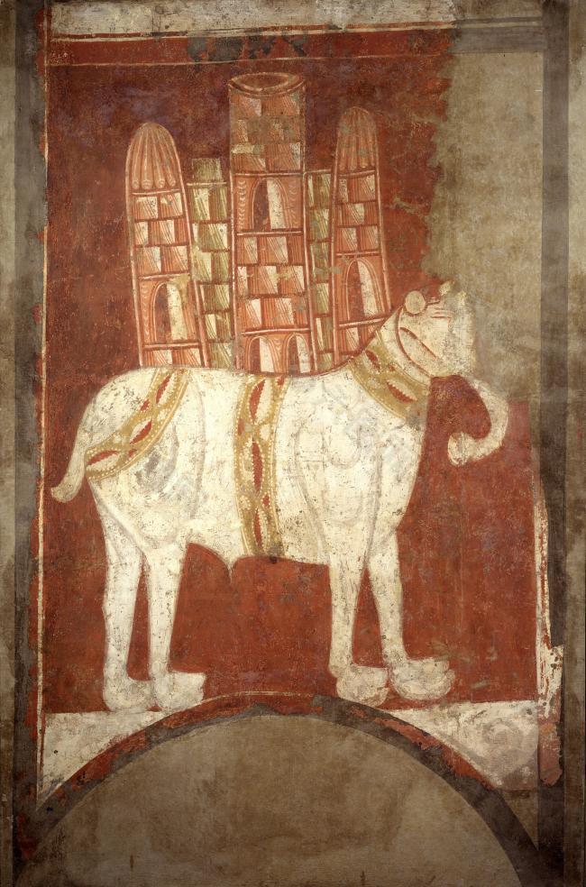 Anonymous, 12 Century - Elephant荷兰画家Anonymous西方高清宗教人物神话人物古典人物样式主义油画装饰画