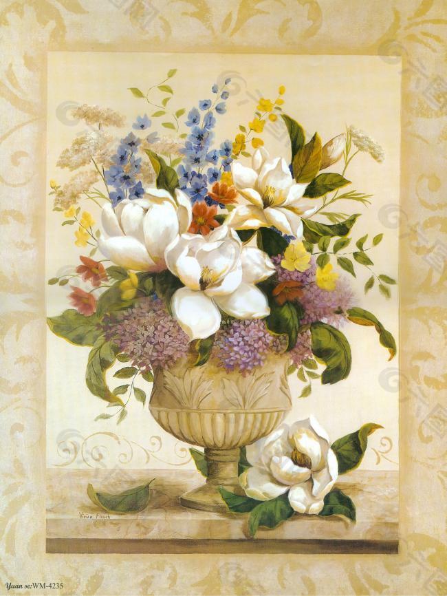 815138000 (55)花卉水果蔬菜器皿静物印象画派写实主义油画装饰画