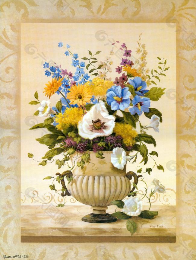 815138000 (56)花卉水果蔬菜器皿静物印象画派写实主义油画装饰画