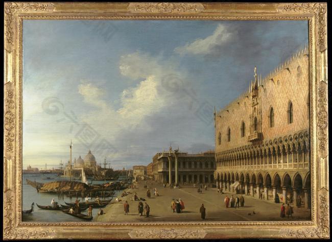 Canaletto (Giovanni Antonio Canal), Italian, 1697-1768 (3)西方古典风景建筑自然水景山水田园动物印象派写实主义油画装饰画
