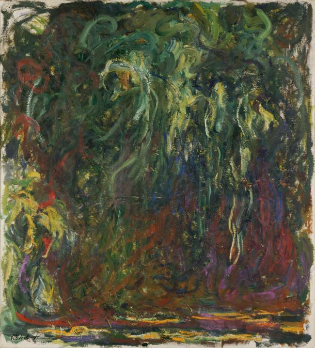 Weeping Willow, 1920-1922风景建筑田园植物水景田园印象画派写实主义油画装饰画