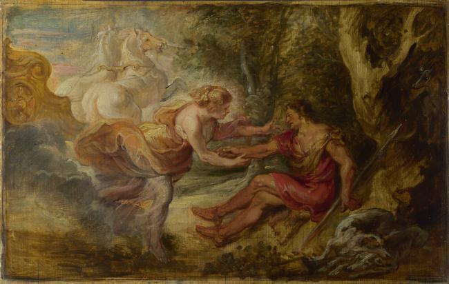 Peter Paul Rubens - Aurora abducting Cephalus德国画家彼得保罗鲁本斯peter paul rubens宫廷人物人体油画装饰画