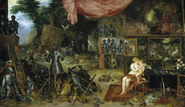 Rubens, Peter Paul_ Brueghel the Elder, Jan - Touch, Ca. 1617德国画家彼得保罗鲁本斯peter paul rubens宫廷人物人体油画装饰画