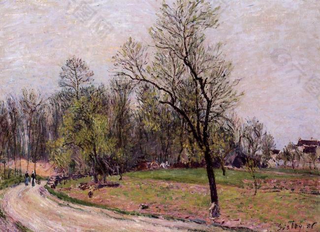 alfred sisley 0119法國畫家阿爾弗雷德西斯萊alfred sisley印象派