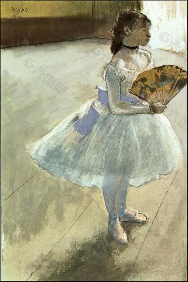 本次裝飾裝修 作品主題是 edgar degas 0019法國畫家埃德加德加edgar