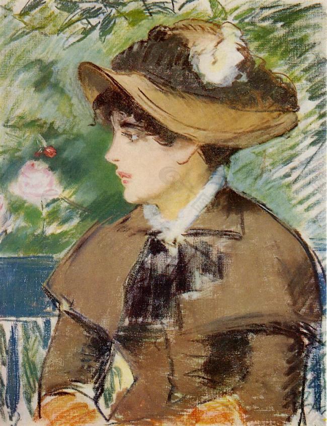 edouard manet 0045法国画家爱德华马奈edouard manet印象派人物女性