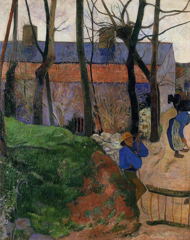 Paul Gauguin 0107法国画家保罗高更paul gauguin后印象主义风景人物田园自然静物油画装饰画