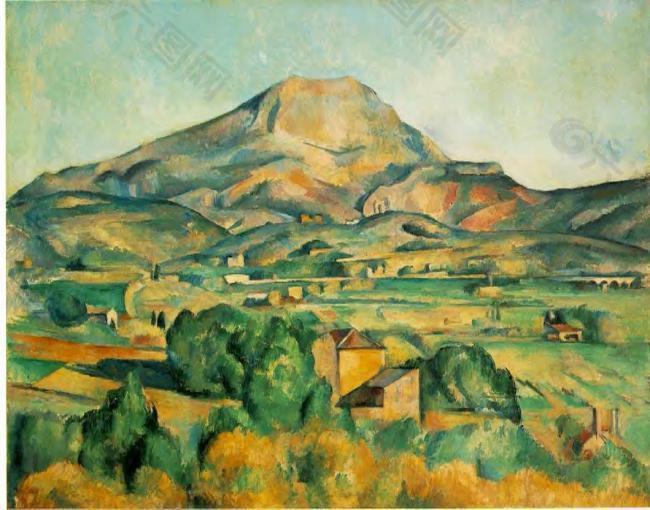 Paul Cézanne 0108法国画家保罗塞尚paul cezanne后印象派新印象派人物风景肖像静物油画装饰画