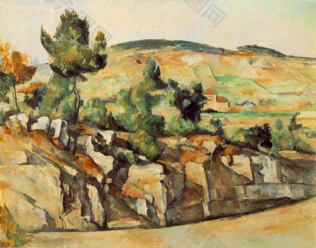 Paul Cézanne 0125法国画家保罗塞尚paul cezanne后印象派新印象派人物风景肖像静物油画装饰画