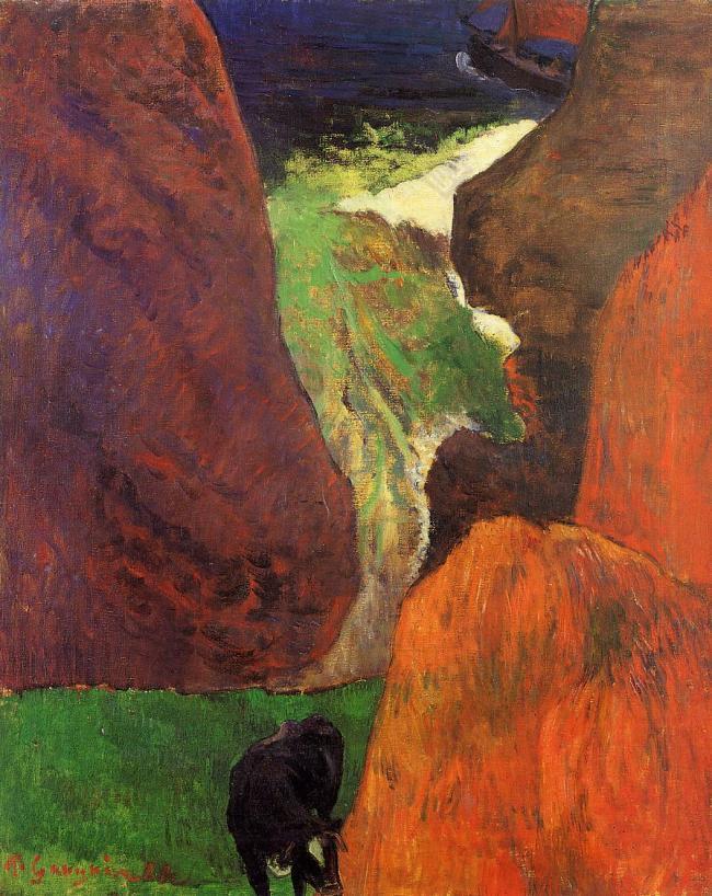 Paul Gauguin 0193法国画家保罗高更paul gauguin后印象主义风景人物田园自然静物油画装饰画