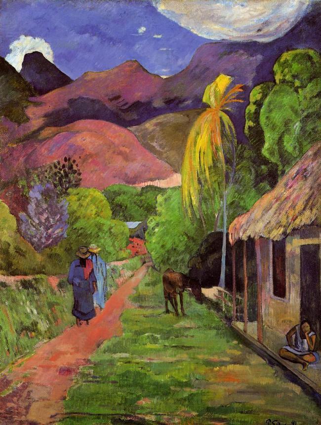 Paul Gauguin 0210法国画家保罗高更paul gauguin后印象主义风景人物田园自然静物油画装饰画