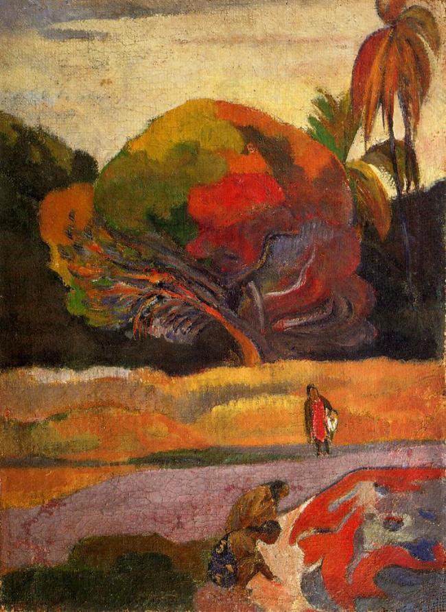 Paul Gauguin 0300法国画家保罗高更paul gauguin后印象主义风景人物田园自然静物油画装饰画