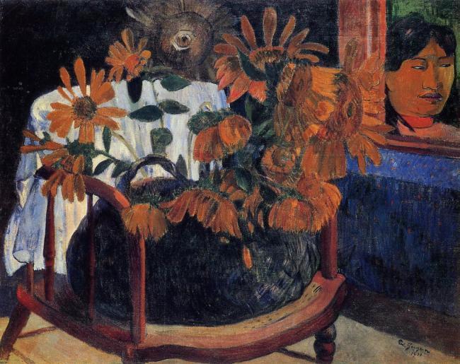 Paul Gauguin 0334法国画家保罗高更paul gauguin后印象主义风景人物田园自然静物油画装饰画