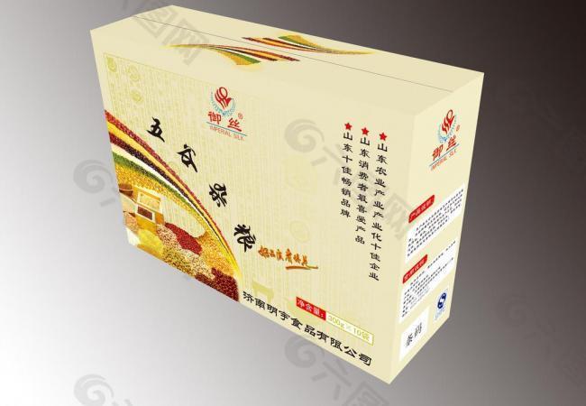 五谷杂粮 包装 （展开图）图片