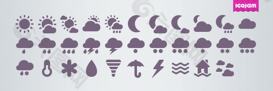 天气类app图标