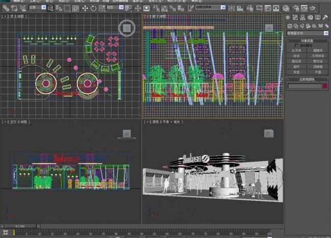 展厅3d模型图片