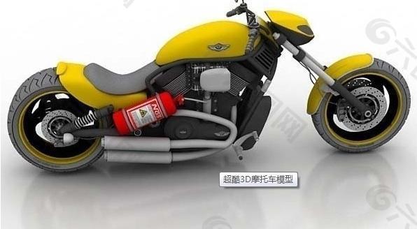 超酷3d摩托车图片