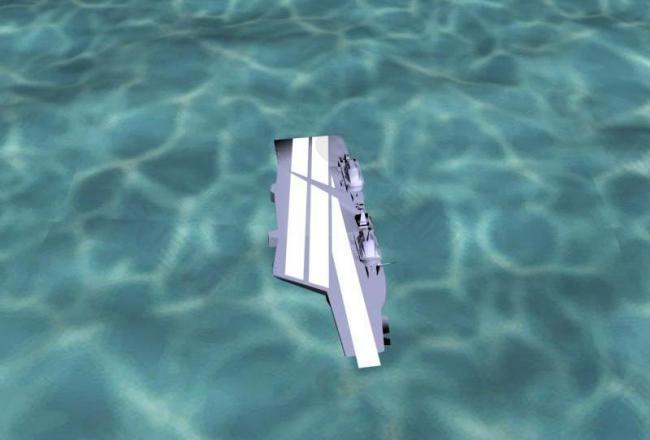 3d船行驶水波动画图片