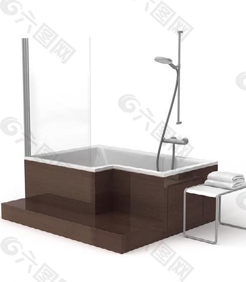 3dl型浴缸模型图片