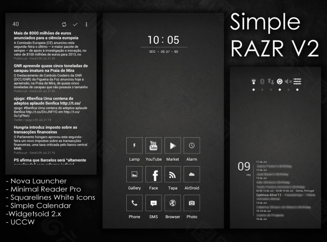 简单的RAZR V2