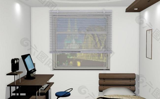 3dmax卧室效果图图片