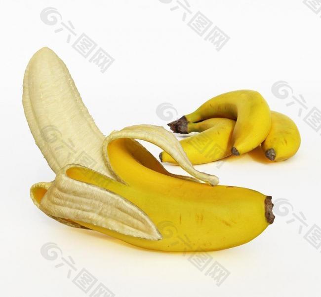 香蕉 水果模型图片