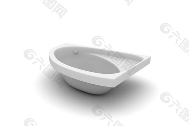 浴盆 浴盆模型图片