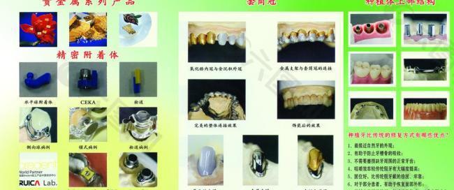 口腔牙科展板图片