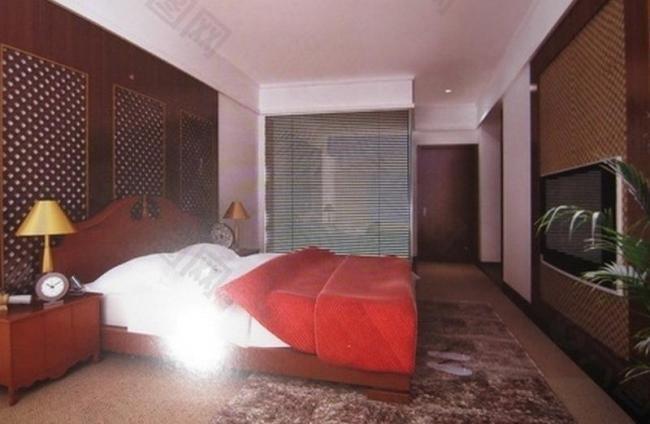 卧室 家装空间 床 双人床图片