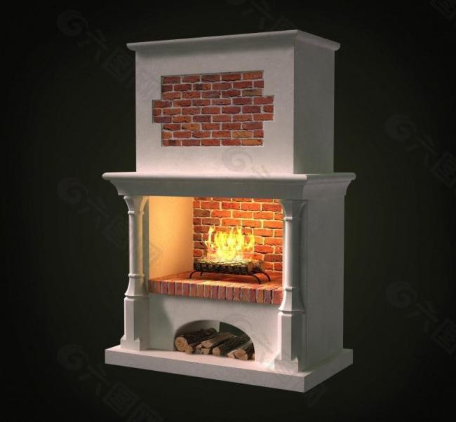 壁炉 壁炉模型图片