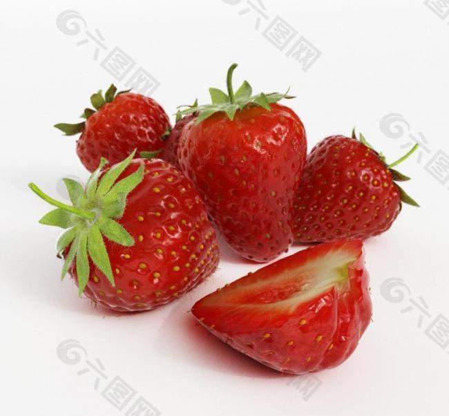 草莓 水果图片