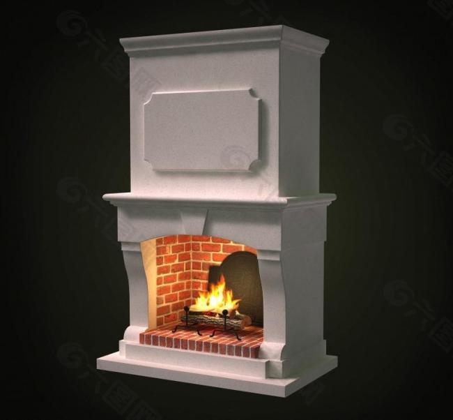 壁炉 壁炉模型图片