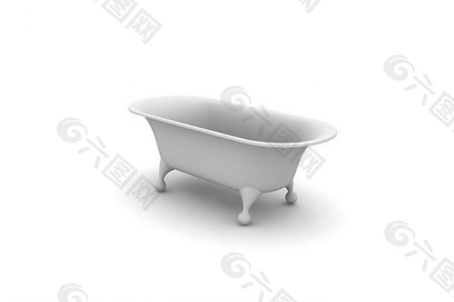 浴盆 浴盆模型图片