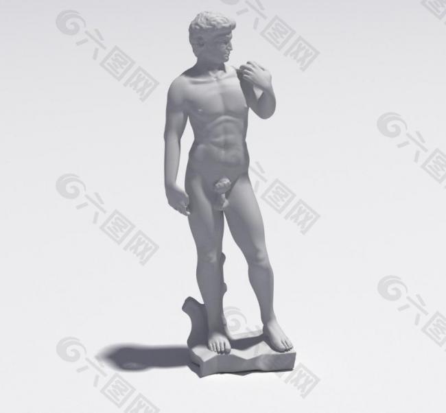 男人 人体 雕塑图片