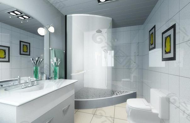 3dmax三维创意设计 卫生间图片