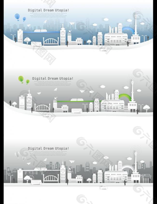 商务城市4 商务背景图片