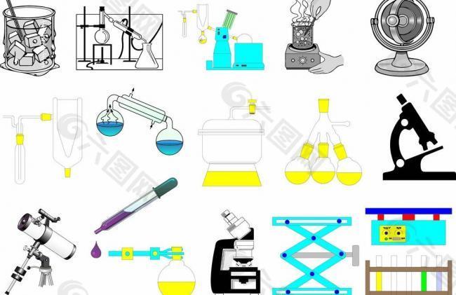 科学实验工具图片