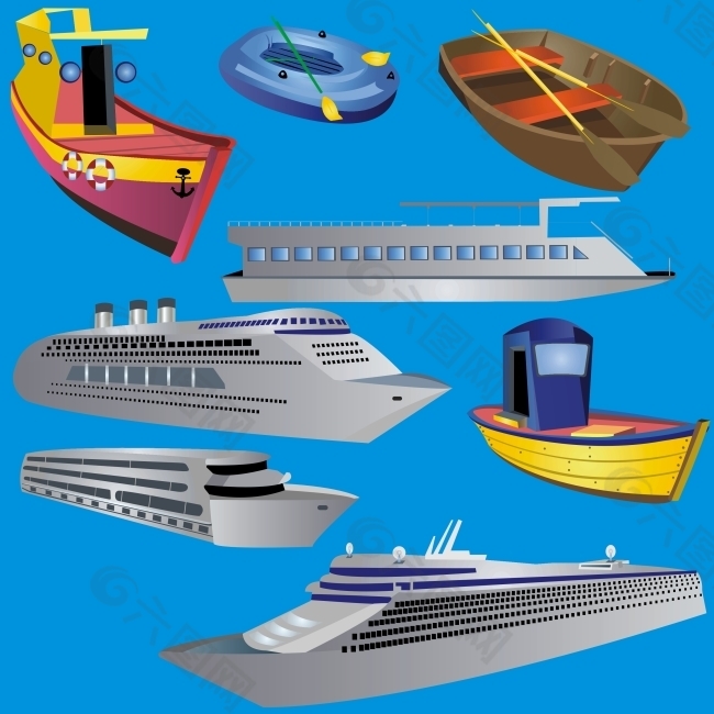 船设计元素素材免费下载 图片编号 六图网