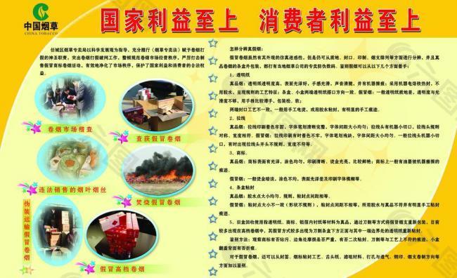 烟草展板图片
