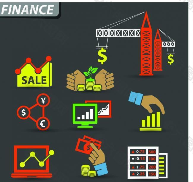 金融图标图片