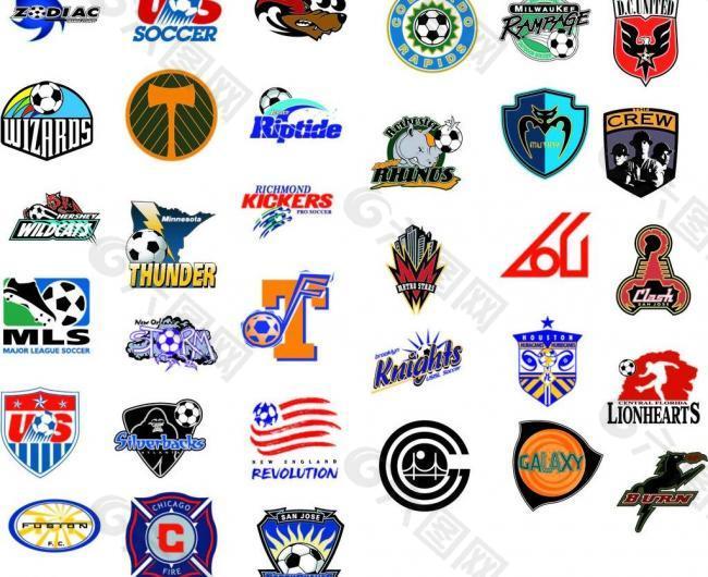 美国职业足球logo图片