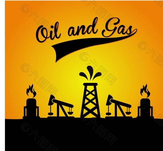 石油天然气开采基地图片