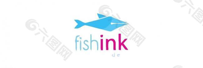 鱼形logo图片