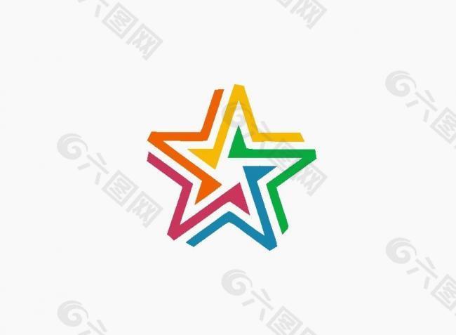 五角星logo图片