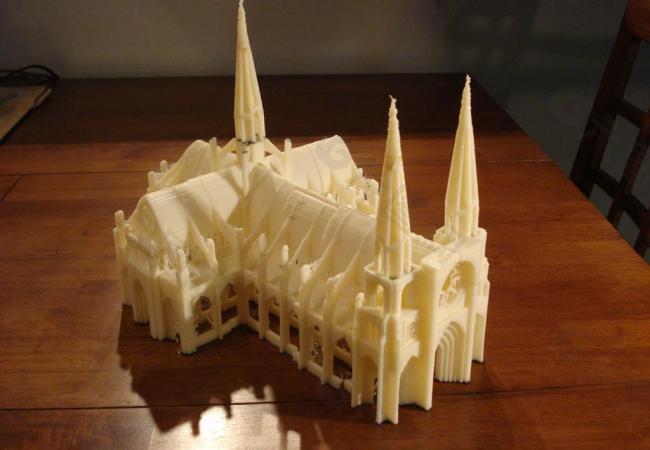 gothic cathedral play set