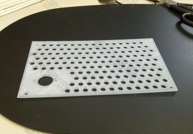 rear psu cover plate for cooler master 120