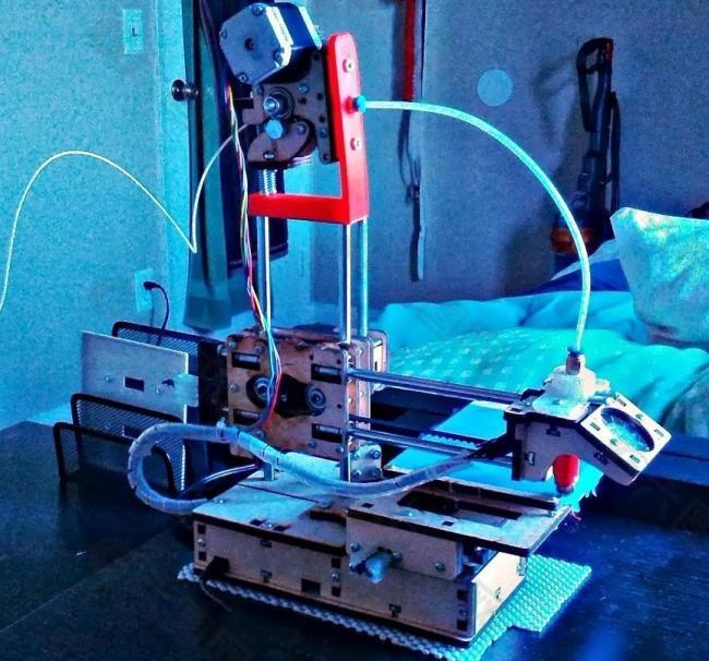 小鲍登轴安装printrbot