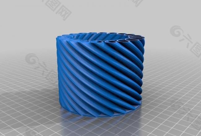 my customized customisable spirograph vase generator