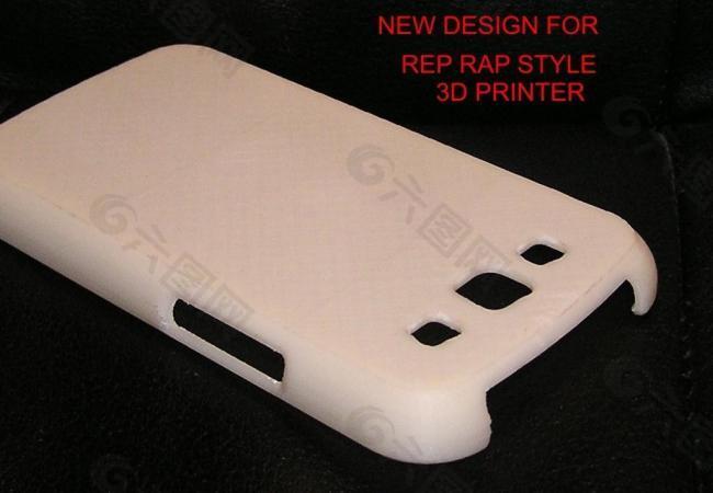 galaxy s3 phone case - fixed for better rep rap printing